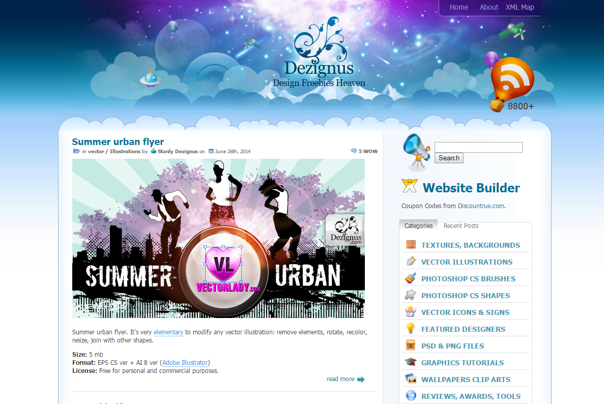 vector Illustrations Dezignus.com